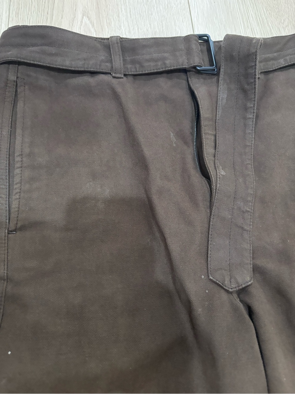 Lemaire Dark Brown Twisted Pant - Picture 4 of 11